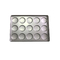 RK Bakeware China Foodservice NSF 45727 28 Compartimentos Aço Aluminizado Vitrificado Mini Forma Especial para Muffins