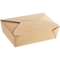 Tomada dobrada Microwavable para fora Cont do papel de embalagem da caixa do alimento da refeição do almoço