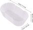 Copo dado forma barco de cozimento de papel oval do bolo do molde de Rk Bakeware para linhas automáticas industriais