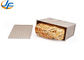 RK Bakeware China Foodservice NSF Telfon Antiaderente Pullman Pão Pão Forma Canelada Com Tampa Tamanho Personalizado