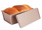 RK Bakeware China Foodservice NSF Telfon Antiaderente Pullman Pão Pão Forma Canelada Com Tampa Tamanho Personalizado