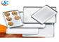 RK Bakeware China Foodservice Folha de alumínio de tamanho completo Assadeira para pão Bandejas de pão 18&quot; x 26&quot; polegadas