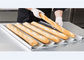 Bandejas para baguete de alumínio antiaderente RK Bakeware China Assadeira para pão francês perfurada