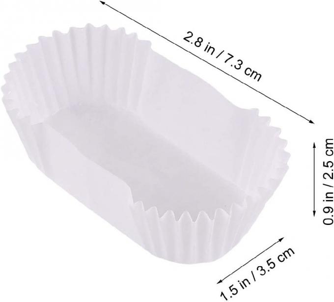 Copo dado forma barco de cozimento de papel oval do bolo do copo de Rk Bakeware China para linhas automáticas industriais