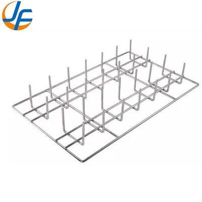 RK Bakeware China Foodservice Forno Combinado Aço Inoxidável GN1/1 Prateleira para Frango Grelhada Prateleira para Batatas