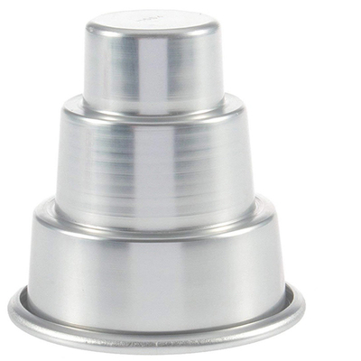 Formas de bolo de fundo de aço carbono liga de alumínio amazon molde de bolo redondo cozimento antiaderente faça você mesmo molde de bolo ferramentas de pão