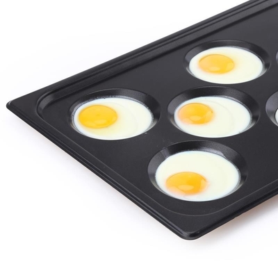 Rk Bakeware China-Gn1/1 530X325 antiaderente bandeja de ovo de alumínio