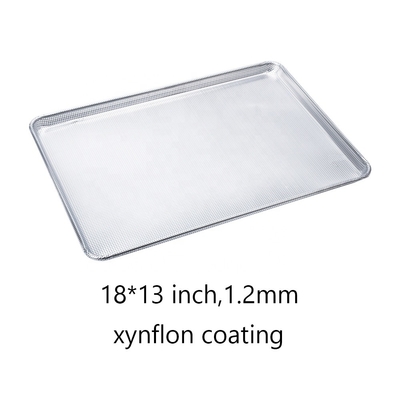 13*18 polegadas 1,2 mm bandeja de revestimento de bandeja de alumínio antiaderente panela de carne bandeja quente