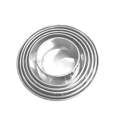 Forma de Bolo Bundt de 6 Polegadas Fundo Removível Forma de Bolo de Alumínio Formas de Bolo de Alumínio Assadeira