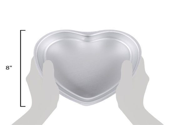 RK Bakeware China Foodservice NSF Forma de Coração Forma de Bolo de Alumínio para Bolo Molde para Bolo de Lata