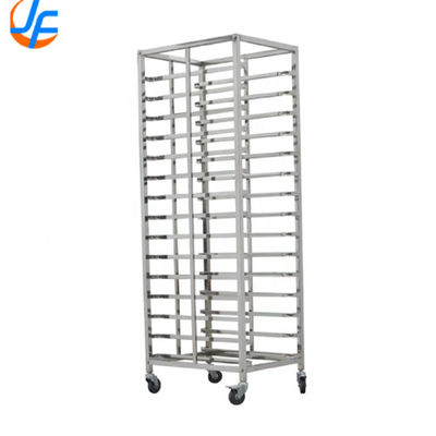 Padaria de alumínio Tray Trolley/cremalheira de cozimento de aço inoxidável do armazenamento de RK Bakeware China-16 que coze Tray Rack Trolley