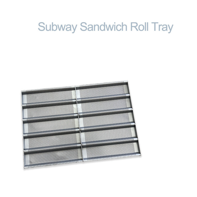 Rk Bakeware China Foodservice Custom Vitrificada Subway Bandeja de Sanduíche Sub Roll