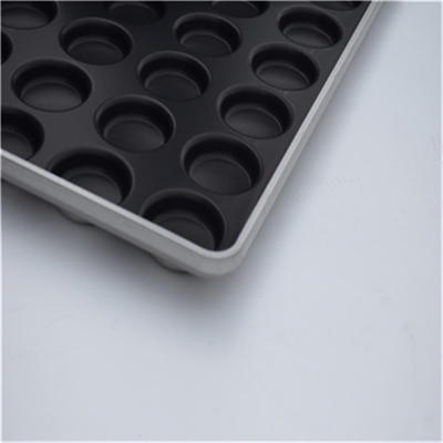 RK Bakeware China Foodservice 2,5 polegadas antiaderente mini bandeja de pão de hambúrguer
