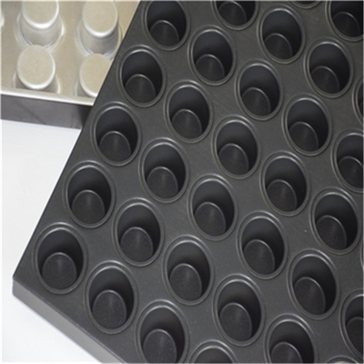 RK Bakeware China Foodservice 2,5 polegadas antiaderente mini bandeja de pão de hambúrguer