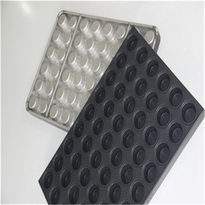 RK Bakeware China Foodservice 2,5 polegadas antiaderente mini bandeja de pão de hambúrguer