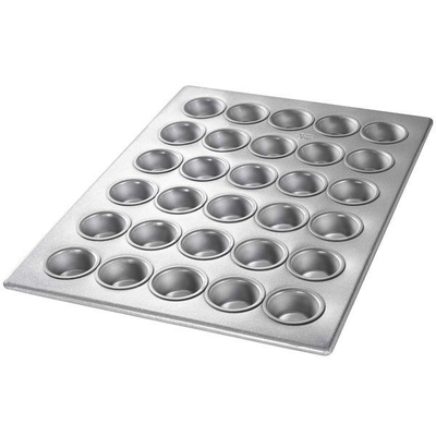 Rk Bakeware China Foodservice Antiaderente Vitrificado Mini Crown Muffin Assadeiras para Padarias Atacado