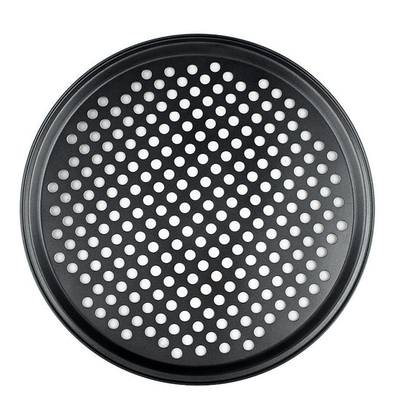 Rk Bakeware China Fabricante - Disco de Pizza de Alumínio Antiaderente com Aro