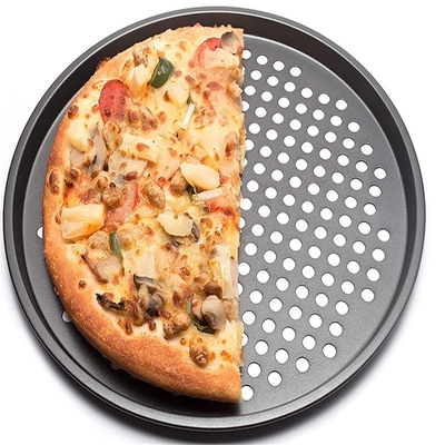 Rk Bakeware China Fabricante - Disco de Pizza de Alumínio Antiaderente com Aro