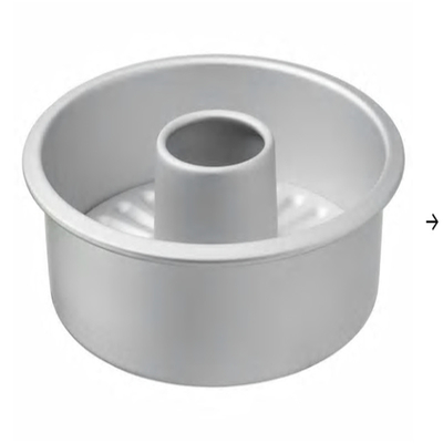RK Bakeware China Foodservice NSF Forma de Chaminé de Alumínio Forma de Bolo Forma de Bolo Anjo de Alumínio