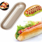 RK Bakeware China Foodservice NSF 600X400 e bandeja de pão de cachorro-quente antiaderente de tamanho completo