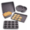 RK Bakeware China Foodservice NSF Conjunto de 6 peças antiaderente para bolo/biscoito/muffin/forma de pão