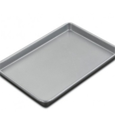 Assadeira RK Bakeware China Foodservice NSF Quadrado Antiaderente Canto Redondo Canelado Assadeira De Alumínio