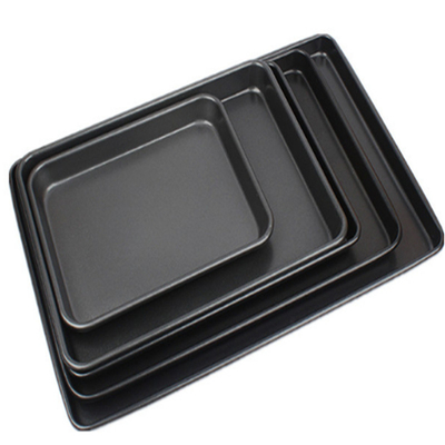 RK Bakeware China Foodservice NSF Esmalte Antiaderente Folha de Alumínio Bandeja para Biscoitos