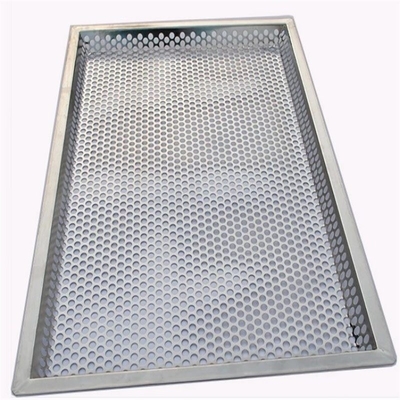 RK Bakeware China Foodservice NSF personalizado 4 lados perfurados 304 bandeja seca de aço inoxidável