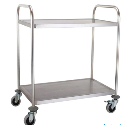 Carrinho de aço inoxidável RK Bakeware China Foodservice NSF com rodas Fácil manuseio Carrinho de vestir