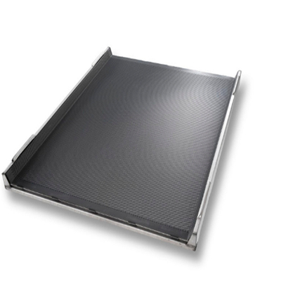 RK Bakeware China Foodservice NSF Durashield Revestimento 5 Canais Tablock Empilhável Bandeja Baguette