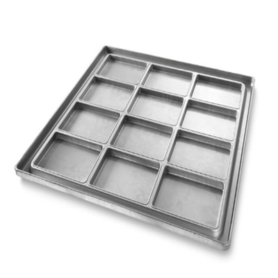 RK Bakeware China Foodservice NSF tamanho completo 2 em 1 panela de alumínio antiaderente