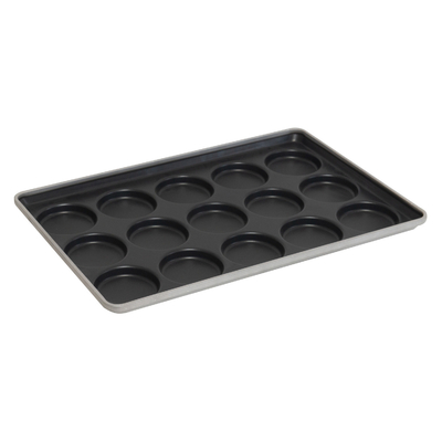 Rk Bakeware China-Silicone vitrificado Austrália Popular Mini Muffin de Aço Alumínio/Tabuleiro de Muffin Regular/Taxa de Muffin Bandeja