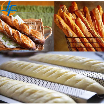 Rk Bakeware China-49053 5 Pão Antiaderente 600*400 Alumínio Uni-Lock Baguette Bandeja / Forma de Pão Francês