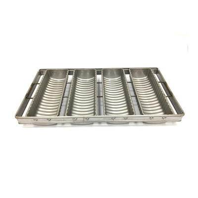 Rk Bakeware China-Crimped Pão Pan para Padarias Atacado Pão Pan