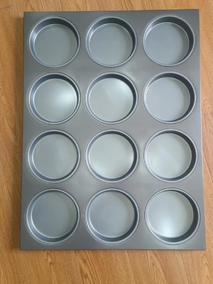 RK Bakeware China Foodservice NSF Revestimento anodizado duro de alumínio Bandeja de cozimento de pizza para padaria industrial