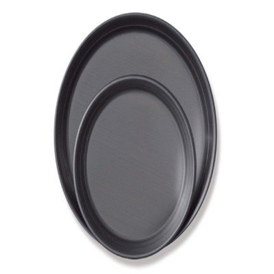 RK Bakeware China Foodservice NSF Revestimento anodizado duro de alumínio Bandeja de cozimento de pizza para padaria industrial