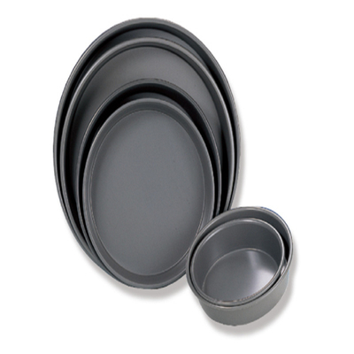 RK Bakeware China Foodservice NSF Revestimento anodizado duro de alumínio Bandeja de cozimento de pizza para padaria industrial