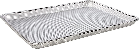 RK Bakeware China Foodservice NSF Glaze 16 Gauge Aluminium Full Perfured Sheet Bun Pan Tamanho completo