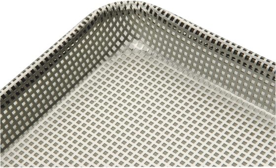 RK Bakeware China Foodservice NSF Glaze 16 Gauge Aluminium Full Perfured Sheet Bun Pan Tamanho completo