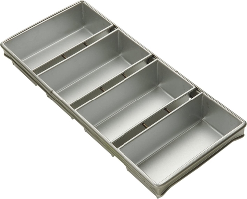 Rk Bakeware China-Foodservice 41145 4 alças vitrificadas de aço aluminizado forma de pão