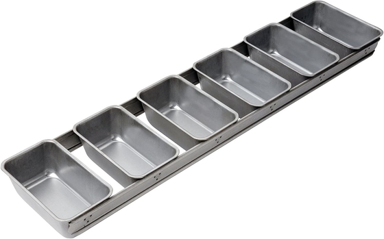 Rk Bakeware China-Foodservice 41145 4 alças vitrificadas de aço aluminizado forma de pão