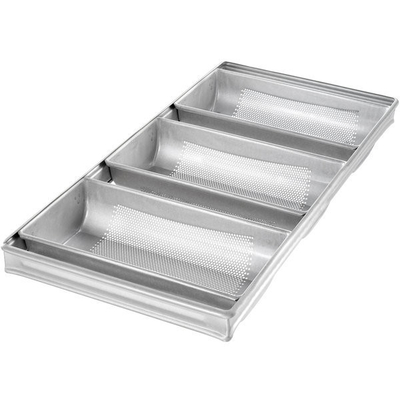 Rk Bakeware China-Foodservice 41145 4 alças vitrificadas de aço aluminizado forma de pão