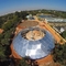 Telhados de cúpula geodésica de alumínio para tanques de armazenamento Telhados de cúpula de alumínio para tanques