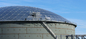 Telhados de cúpula geodésica de alumínio API Pontão de alumínio Telhado flutuante interno