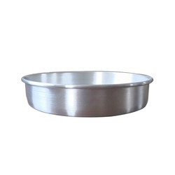 Forma de bolo de fundo fixo redondo de alumínio de 6*3 polegadas