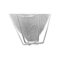 Coador comercial de 8 polegadas filtro de malha fina filtro de malha chinois de aço inoxidável filtro reforçador de reforço