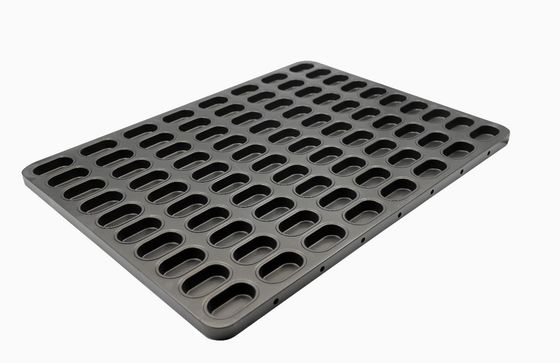 Colagênio Choc Jelly Bar Tray alaranjada RK Bakeware 64 cavidades Noway não-aderente