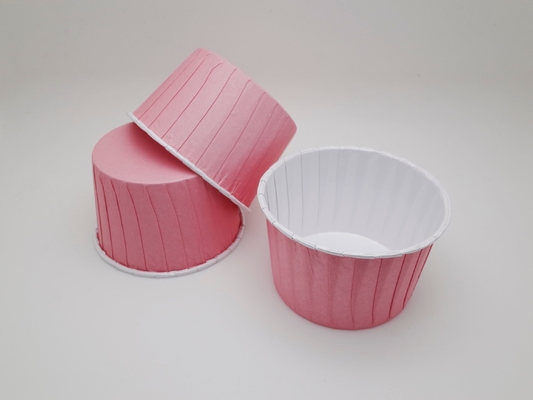 Molde de cozimento de papel do copo do revestimento do animal de estimação de Rk Bakeware para linhas automáticas