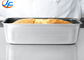 RK Bakeware China Foodservice NSF Esmalte de Alumínio Pullman Pão Formas de Pão de Alumínio Lata de Pão