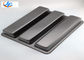 RK Bakeware China Foodservice NSF Telfon Coat Alumínio Formas de pão Pullman Forma de três xícaras Forma de cobre Trisagna